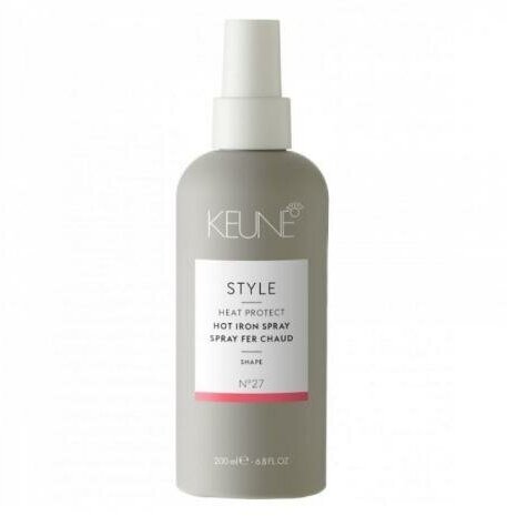 Спрей для волос Keune Style Heat Protect Спрей для укладки волос утюжками Hot Iron Spray 200 мл