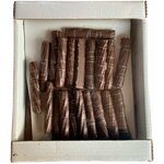 Зефирные палочки глазированные с начинкой соленая карамель КФ кронштадтская, 1,5кг - изображение