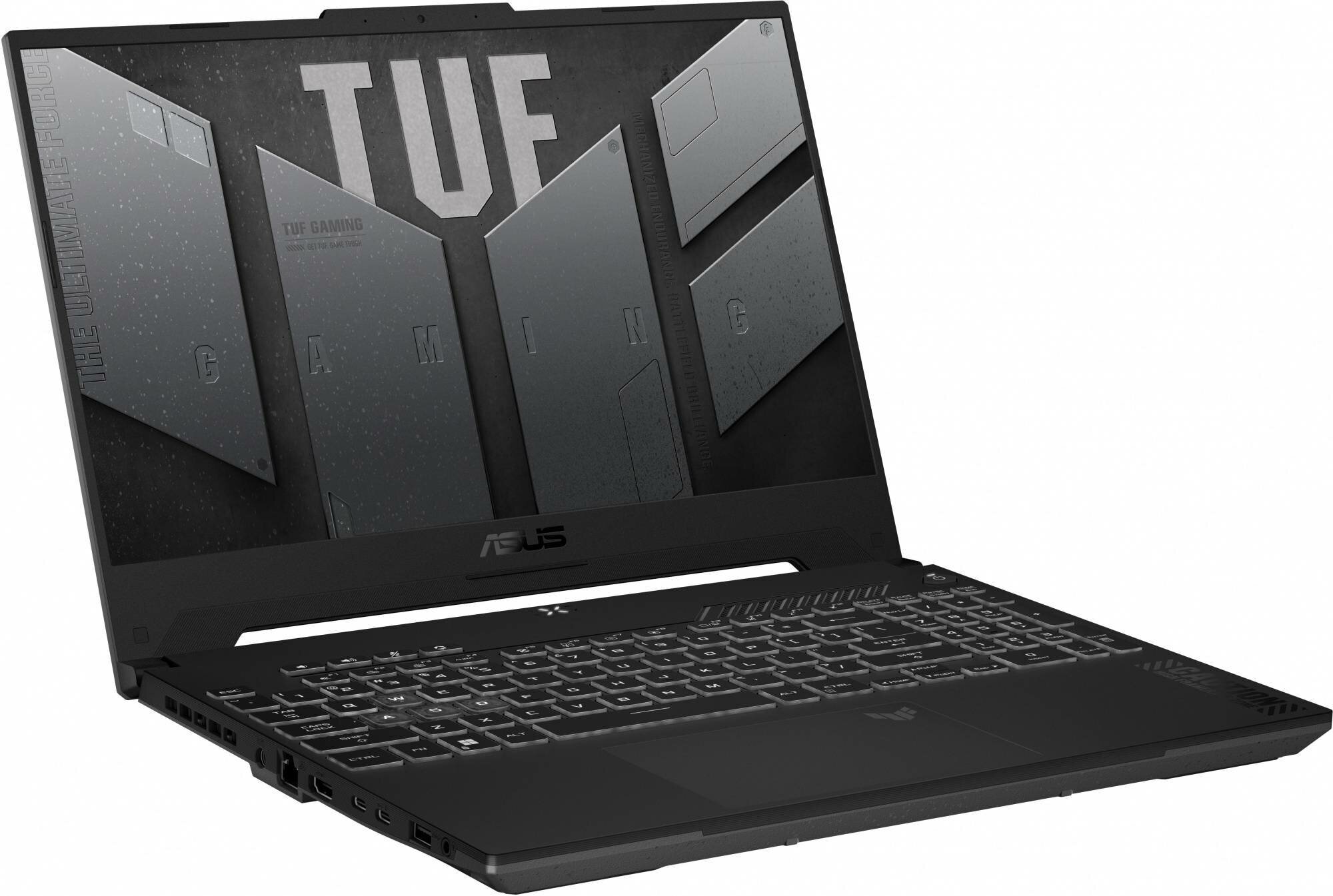 Ноутбук ASUS TUF Gaming A15 2023 FA507NV-LP023 90NR0E85-M00530 (15.6", Ryzen 7 7735HS, 16Gb/ SSD 512Gb, GeForce® RTX 4060 для ноутбуков) Серый - фото №3