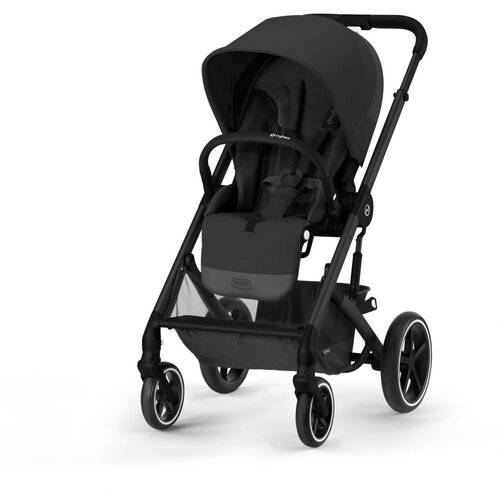 Прогулочная коляска Cybex Cybex Balios S Lux 2023, moon black, цвет шасси: черный