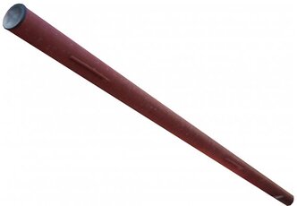Столб для рабицы d42-45 2,3 м грунт красно-коричневый