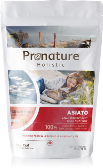 Сухой корм для кошек ProNature Holistic Asiato, беззерновой, с сельдью, с сигом, с чечевицей 340 г - фотография № 2