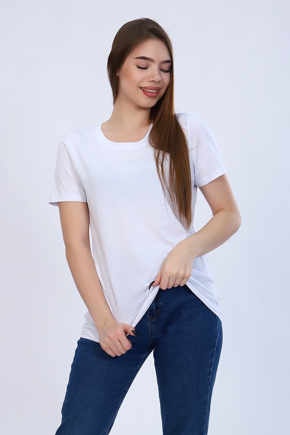 Футболка Натали, размер 46, белый, — фото 1