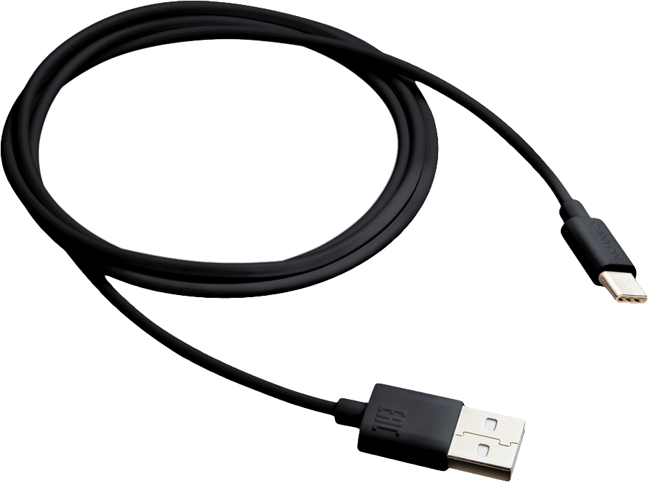Кабель Canyon, USB - USB Type-C, 1А, 1.8м, Черный CNE-USBC2B - фото №3