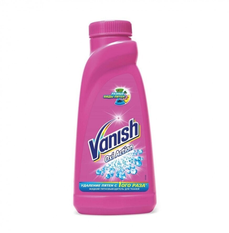 Пятновыводитель жидкий Vanish Oxi Action, 450мл (5903267109323)