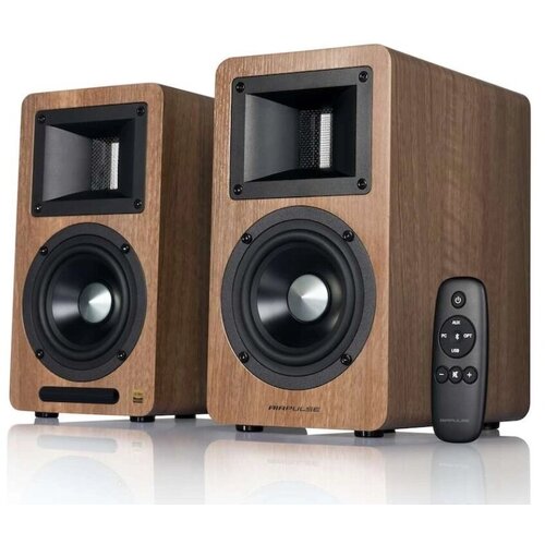 Полочная акустика AirPulse A80 walnut полочная акустика arslab superb walnut