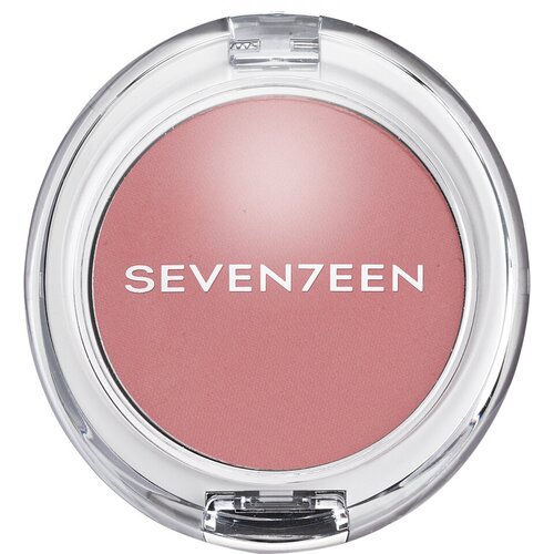 SEVEN7EEN Румяна компактные Natural Matte Silky Blusher, 13 Pure Blush румяна компактные матовые natural matte silky blusher 14