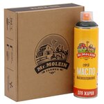 Масло подсолнечное Mr. Molein рафинированное, высокоолеиновое, подарочный набор из 3-х спреев - изображение