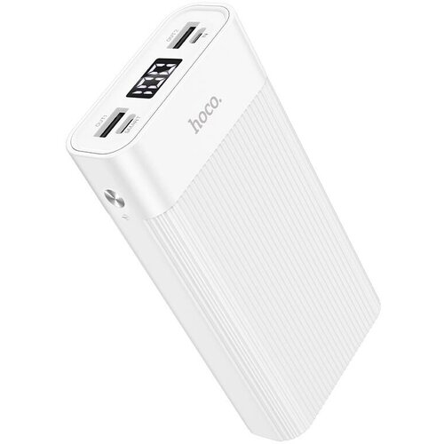 Аккумулятор внешний HOCO J85 Wellspring 20000mAh цвет белый 247100₽