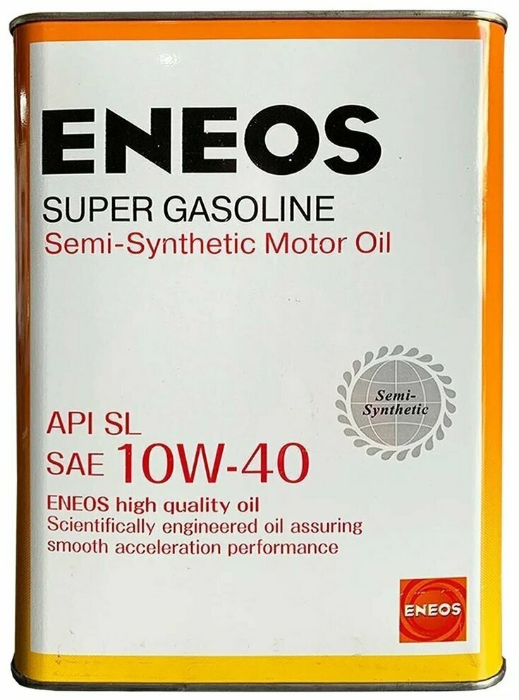 ENEOS Super Gasoline SL 10W-40, 4 л