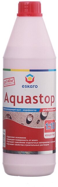 Грунт Eskaro Aquastop Professional 1 л концентрат 1:10