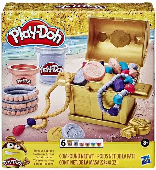 Набор игровой Play-Doh Сундук сокровищ E94355L0