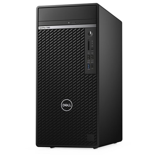 фото Настольный компьютер dell optiplex 7080 mt (7080-2140) mini-tower/intel core i7-10700/16 гб/512 гб ssd/amd radeon rx 640/windows 10 pro черный