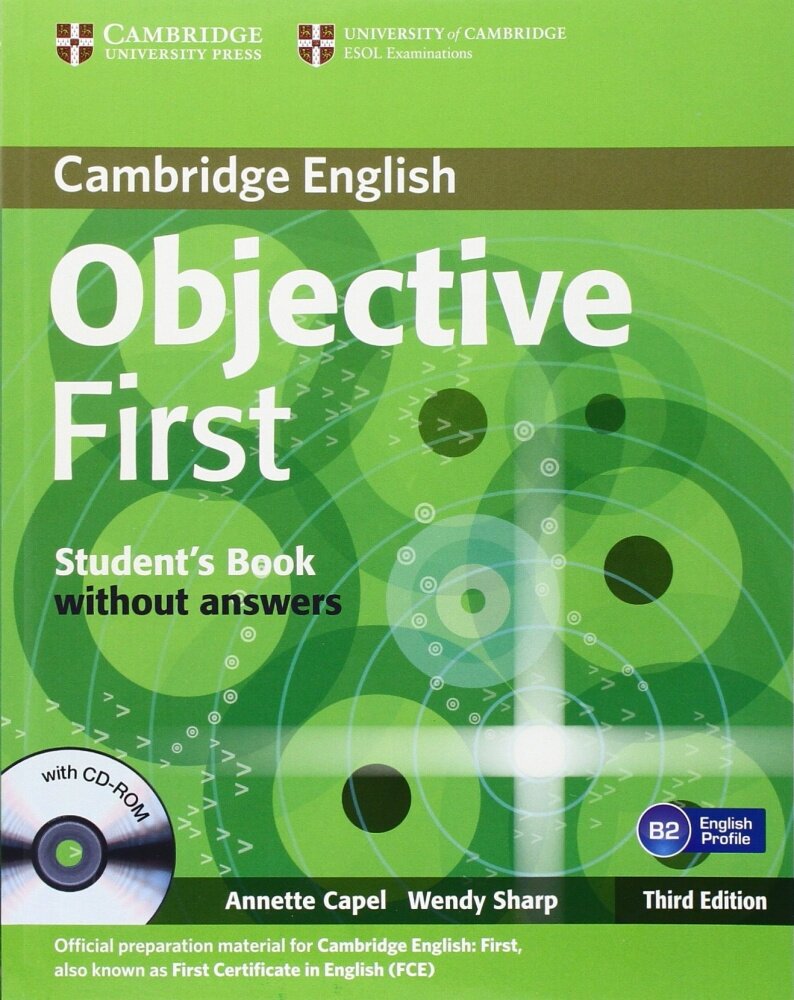 Книга Objective First 3rd Edition Student's Book without answers with CD-ROM - фото №1