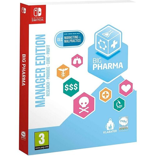 Игра Meridiem Games Big Pharma, английская версия, для Nintendo Switch