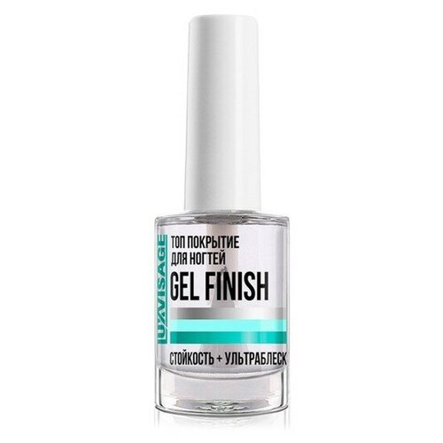 Лак для ногтей Luxvisage GEL FINISH топ покрытие 9 г 190₽