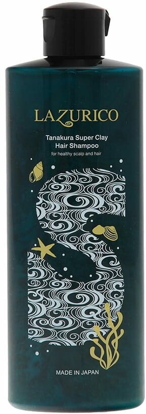 Шампунь BIGAKU Lazurico Tanakura Super Clay Hair Shampoo, против выпадения, 300 мл