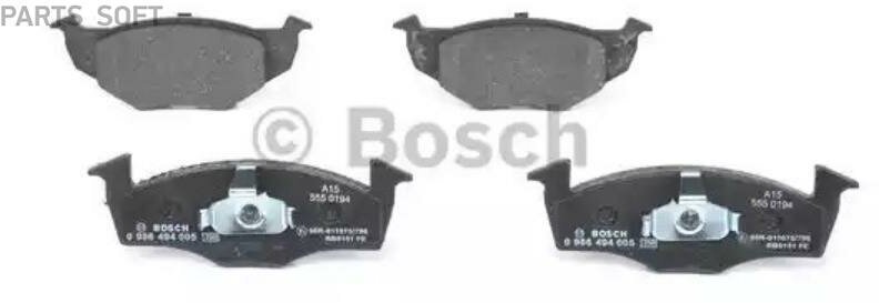 BOSCH 0986494005 Колодки тормозные передние к-кт