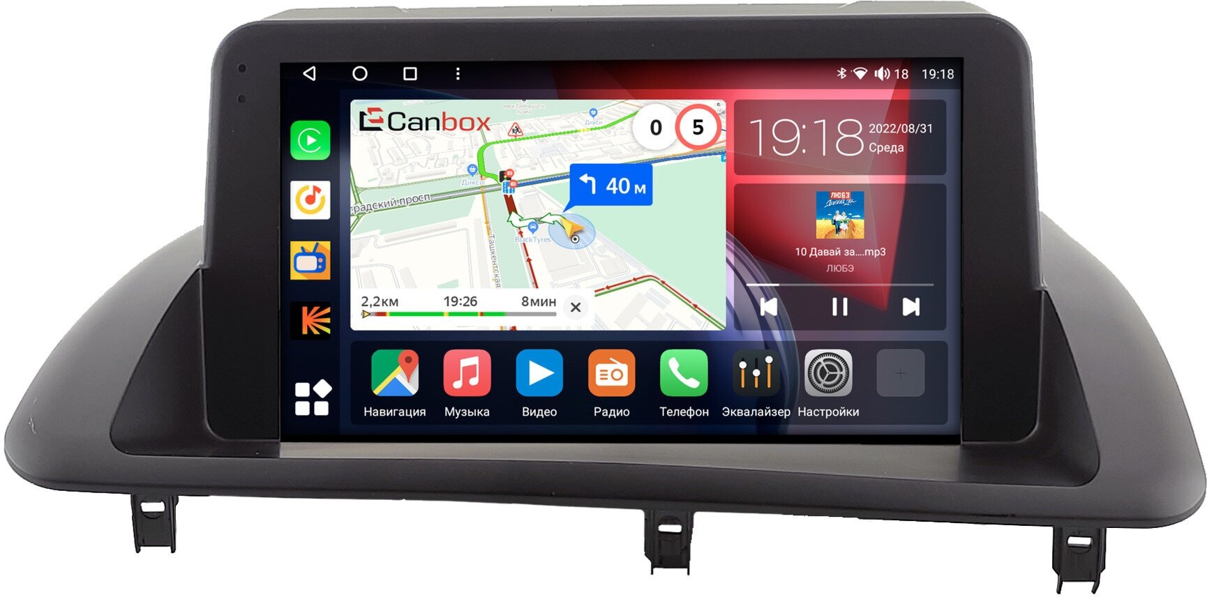 Штатная магнитола Canbox H-Line 4197-9-4210 Lexus CT200 (2010-2018) (авто без монитора) Android 10 (4G-SIM, 8/128, DSP, QLed)