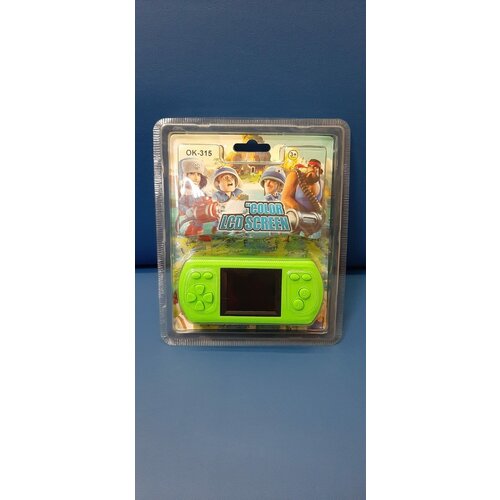 игровая приставка coolbaby hd 600 встроенных игр Портативная игровая приставка OK-315 200-in-1 Green