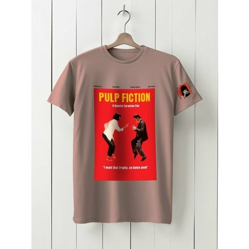 фото Футболка твоя футболка!, хлопок, принт сюжетный, размер xl, розовый