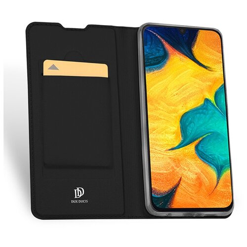 фото Чехол горизонтальная книжка подставка на силиконовой основе с отсеком для карт для oneplus 8 черный 100gadgets