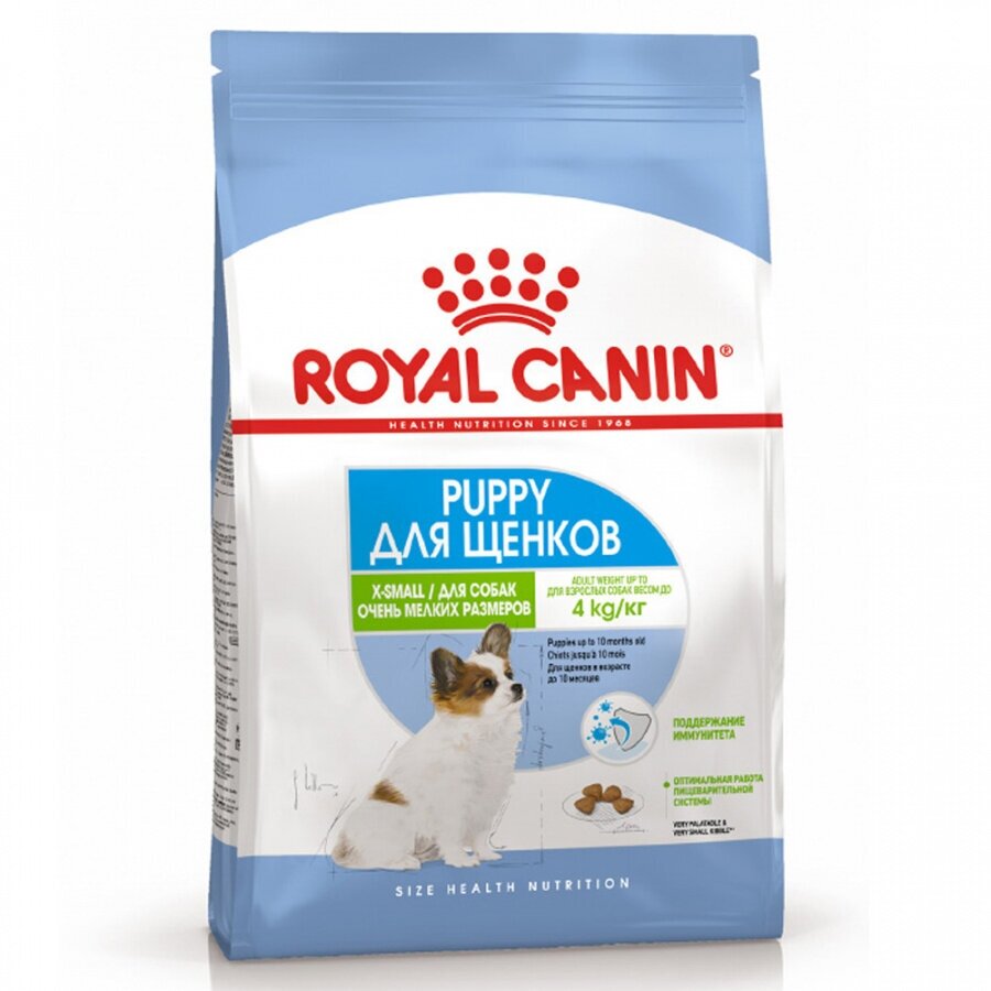 Корм Royal Canin X-Small Puppy для щенков миниатюрных пород Курица