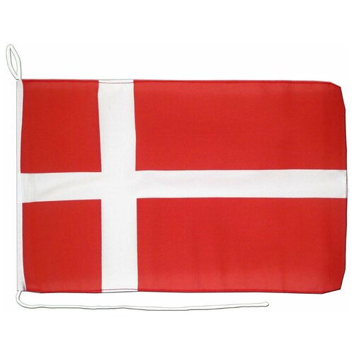 флаг дании на яхту или катер 40х60 см Флаг Дании на яхту или катер 40х60 см