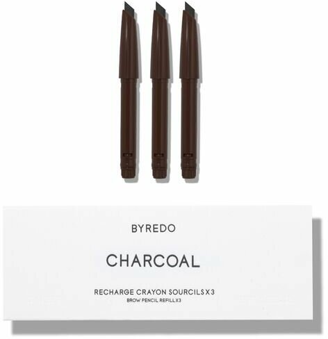 Byredo Набор карандашей для бровей 3 Refills Set All-in-one Charcoal 04