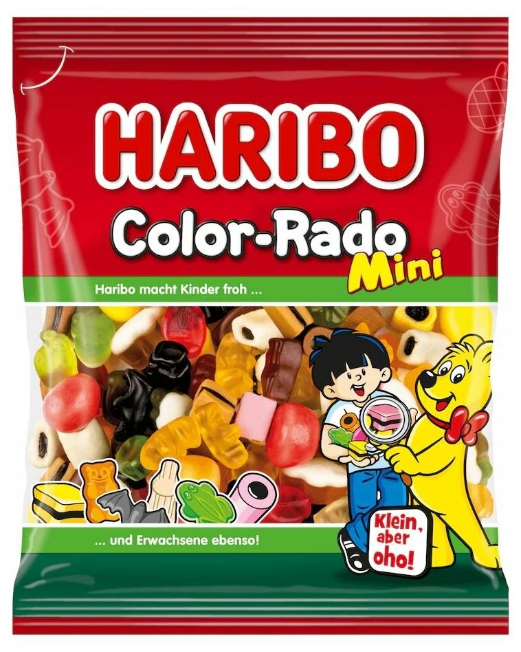 Жевательный мармелад Haribo Мини Колор радо 160 гр - фотография № 1