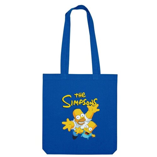 фото Сумка шоппер us basic, синий