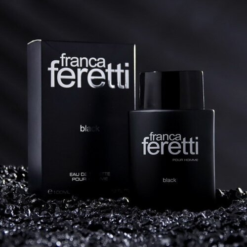 Туалетная вода мужская Franca Feretti Black, 100 мл