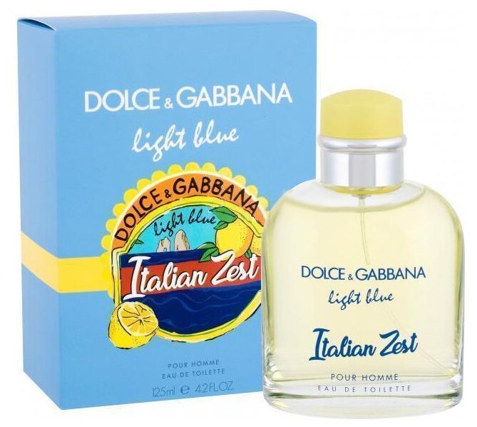 dolce gabbana light blue italian zest pour homme