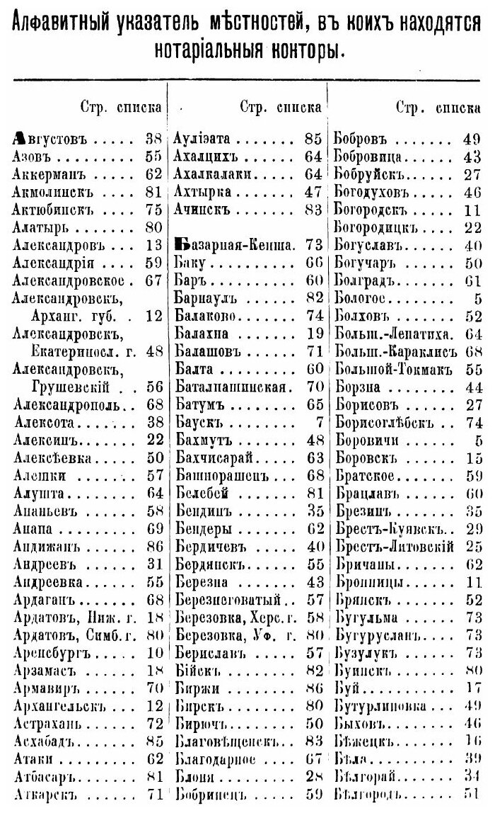 Книга Полный список нотариусов Российской империи, с указанием вакантных контор - фото №7