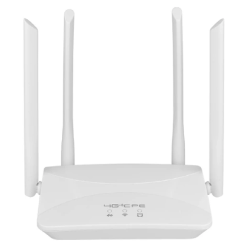 Tianjie CPF912 Роутер 3G/4G WiFi с Антеннами 4*5Дб (Cat.4) olax ax6 pro 3g 4g роутер cat 4 с двумя антеннами 5дб