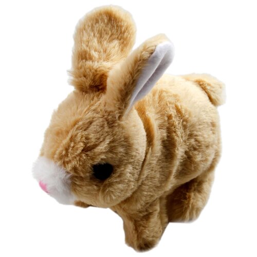 Кролик интерактивная игрушка символ года Подарок на Новый год Плюшевый заяц мягкая игрушка кролик c ушками загибушками