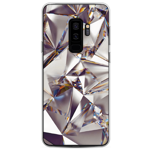 Силиконовый чехол на Samsung Galaxy S9 + / Самсунг Галакси С9 Плюс Бриллианты