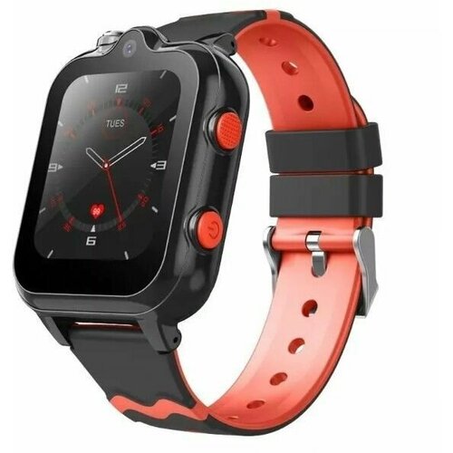 Детские смарт часы Smart Baby Watch D35 4G Wi-Fi с кнопкой SOS GPS геолокацией видеозвонком и прослушкой Черный 4690₽