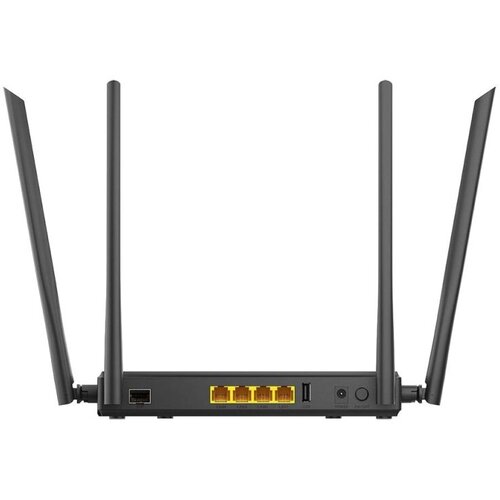 Маршрутизатор беспроводной D-Link DIR-825 (DIR-825/GFRU/R3A) AC1200 1000BAS wi fi роутер d link dir 825 gfru r3a ac1200 черный