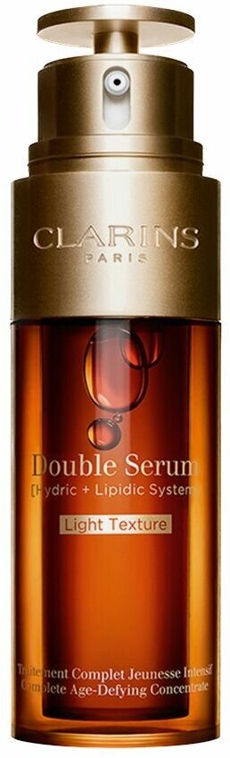 CLARINS Комплексная омолаживающая двойная сыворотка c легкой текстурой Double Serum Light Texture