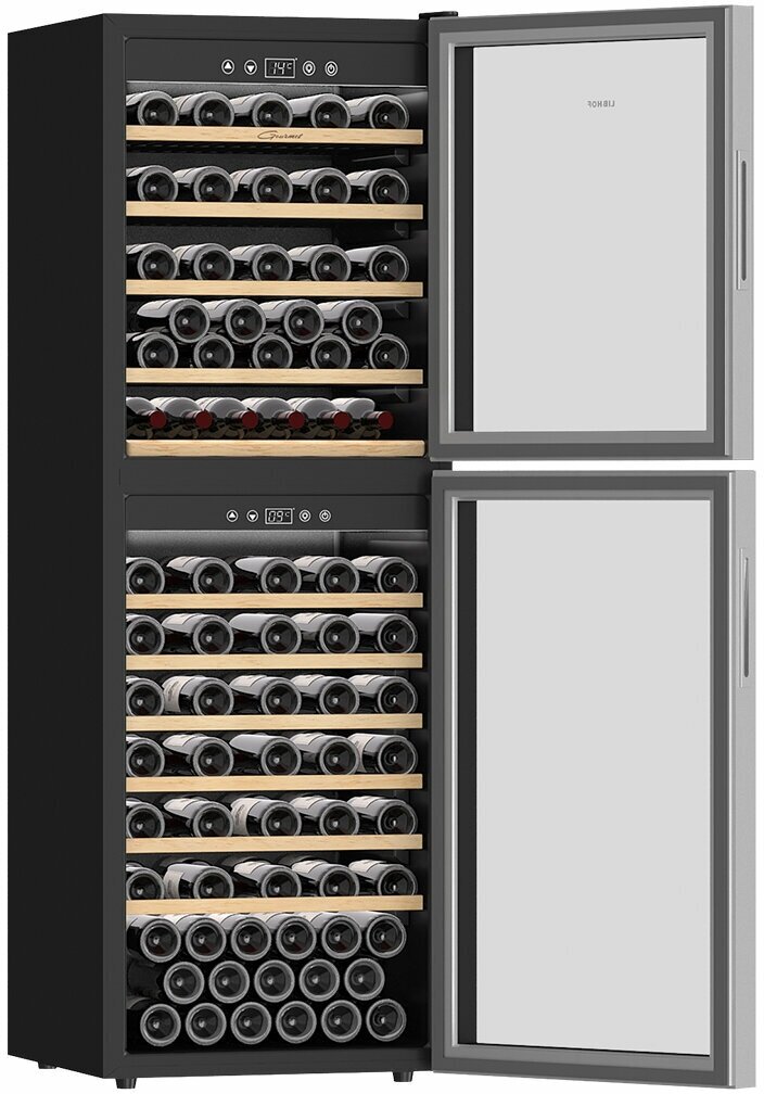Винный шкаф Libhof GQD-120 Black
