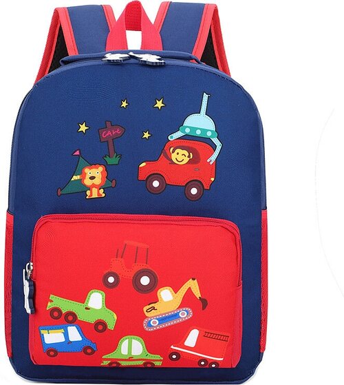 Детский рюкзак дошкольника (красный)