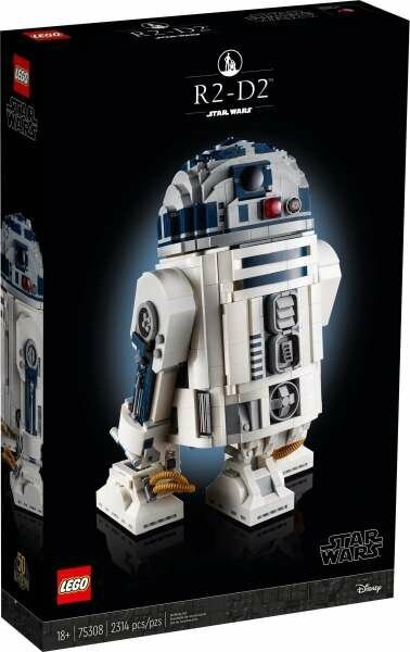 Конструктор LEGO Star Wars 75308 R2-D2, 2314 дет.