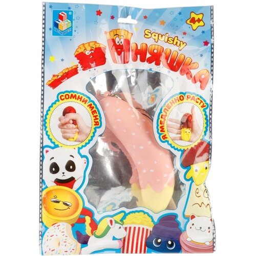 Мягкая игрушка 1Toy Антистресс м-м-мняшка 290₽