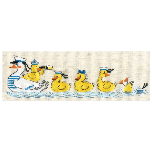 фото Риолис набор для вышивания по морям, по волнам 24 х 8 см (1865)