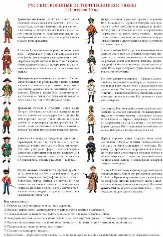 Военная форма России. Исторический военный костюм. Для детей 4-7 лет - фото №3