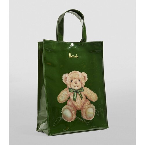фото Сумка шоппер harrods, зеленый