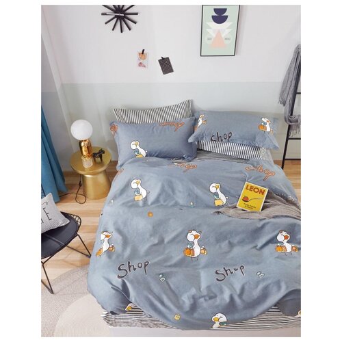 фото Постельное бельё "танго", vip сатин; арт:tpig-1330; размер 1.5 tango