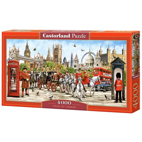 пазл 4000 деталей castorland цвета тосканы Пазл Castorland Величие Лондона, 4000 деталей