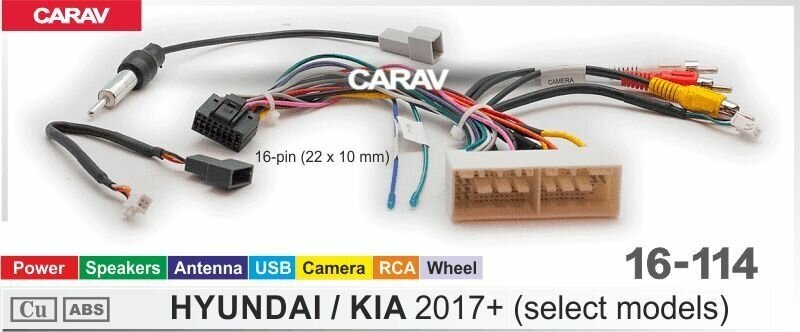 Комплект проводов 16-114 / HYUNDAI KIA (select models)